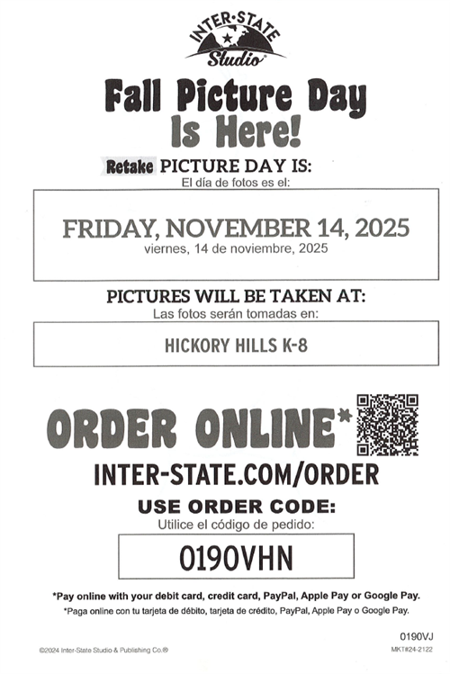 Picture Retake Flyer